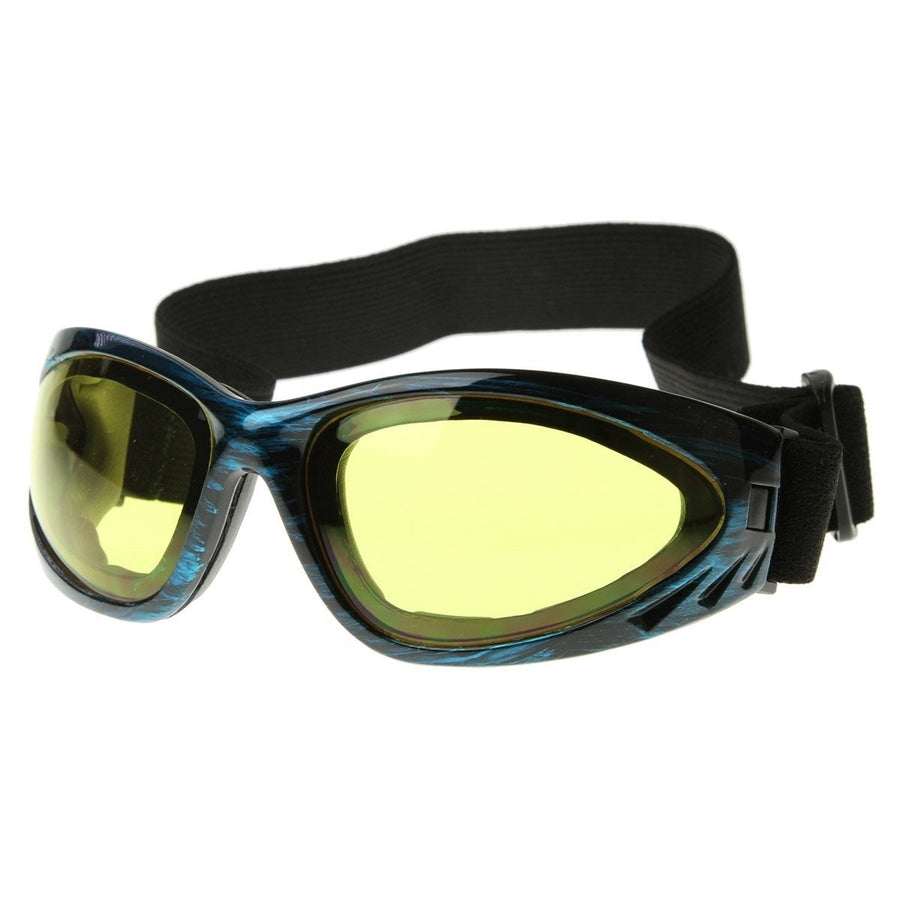 Active Multi-Purpose Sports Goggles Adjustable Strap Shatterproof UV Protection Image 1