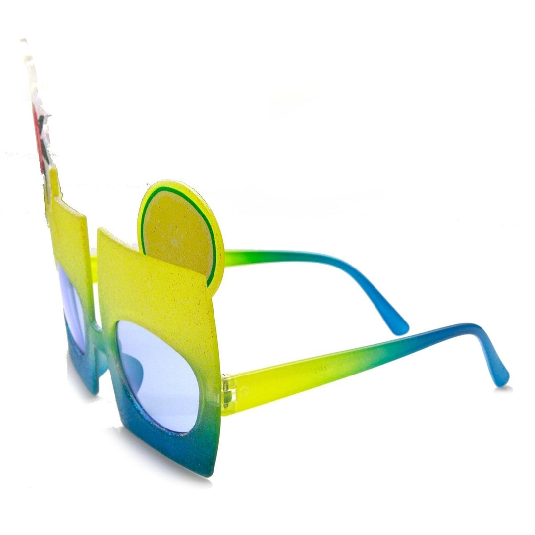 Cherry Cocktail Mix Drink Party Favor Celebration Novelty Sunglasses Image 3