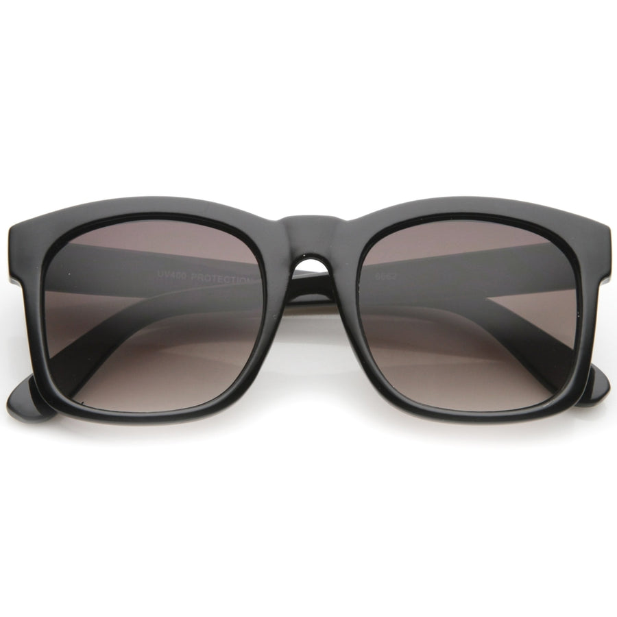 Classic Oversized Bold Horn-Rimmed Frame Square Sunglasses 53mm Image 1