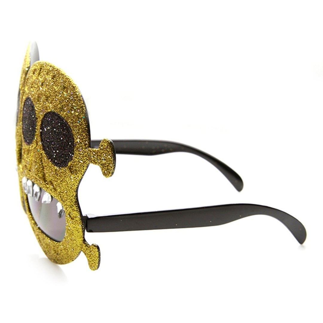 Frankenstein Monster Day Of The Dead Novelty Costume Sunglasses Image 3