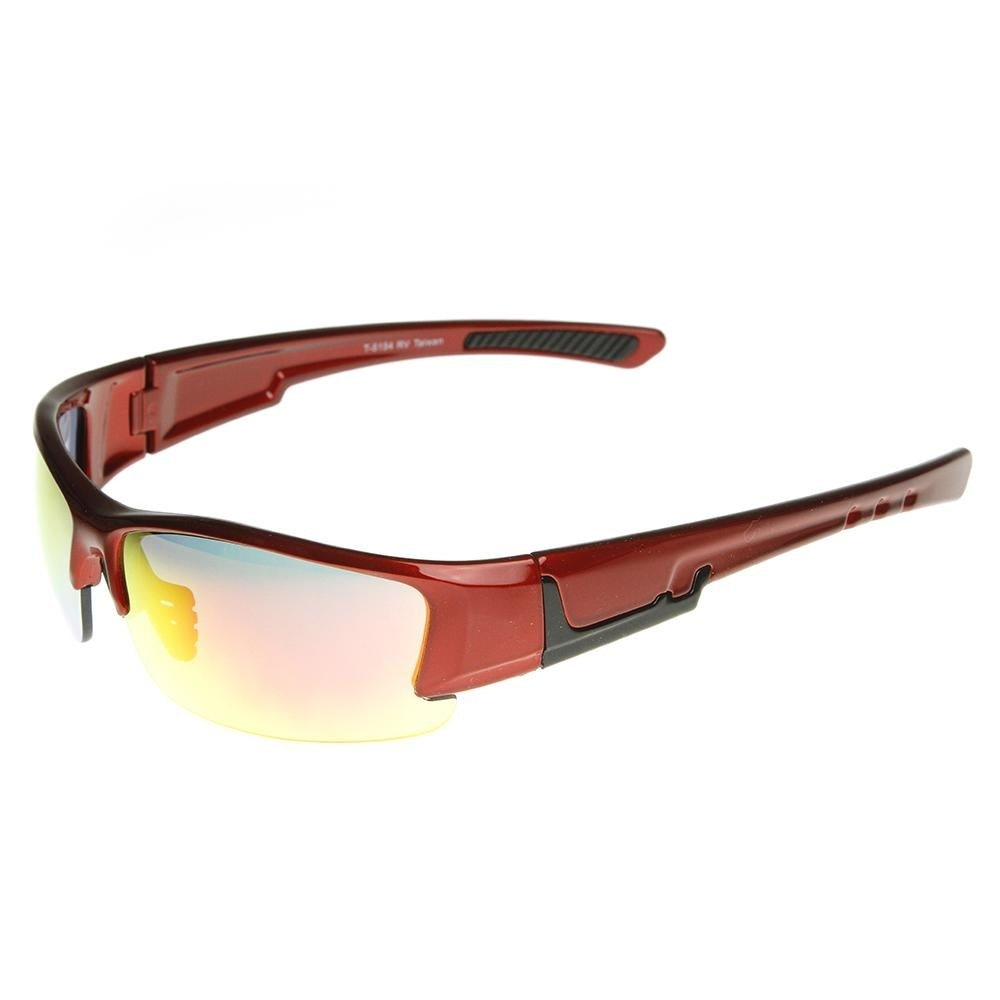 Shatterproof TR90 Half Frame Extreme Sports Sunglasses Image 3