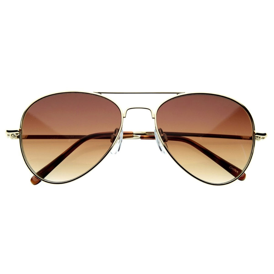 Small Classic Aviator Sunglasses 50mm Aviators Image 1