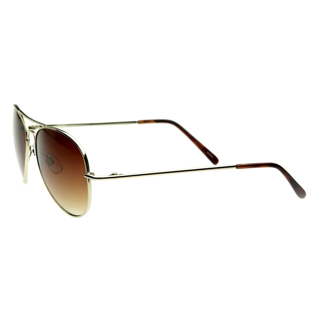 Small Classic Aviator Sunglasses 50mm Aviators Image 3