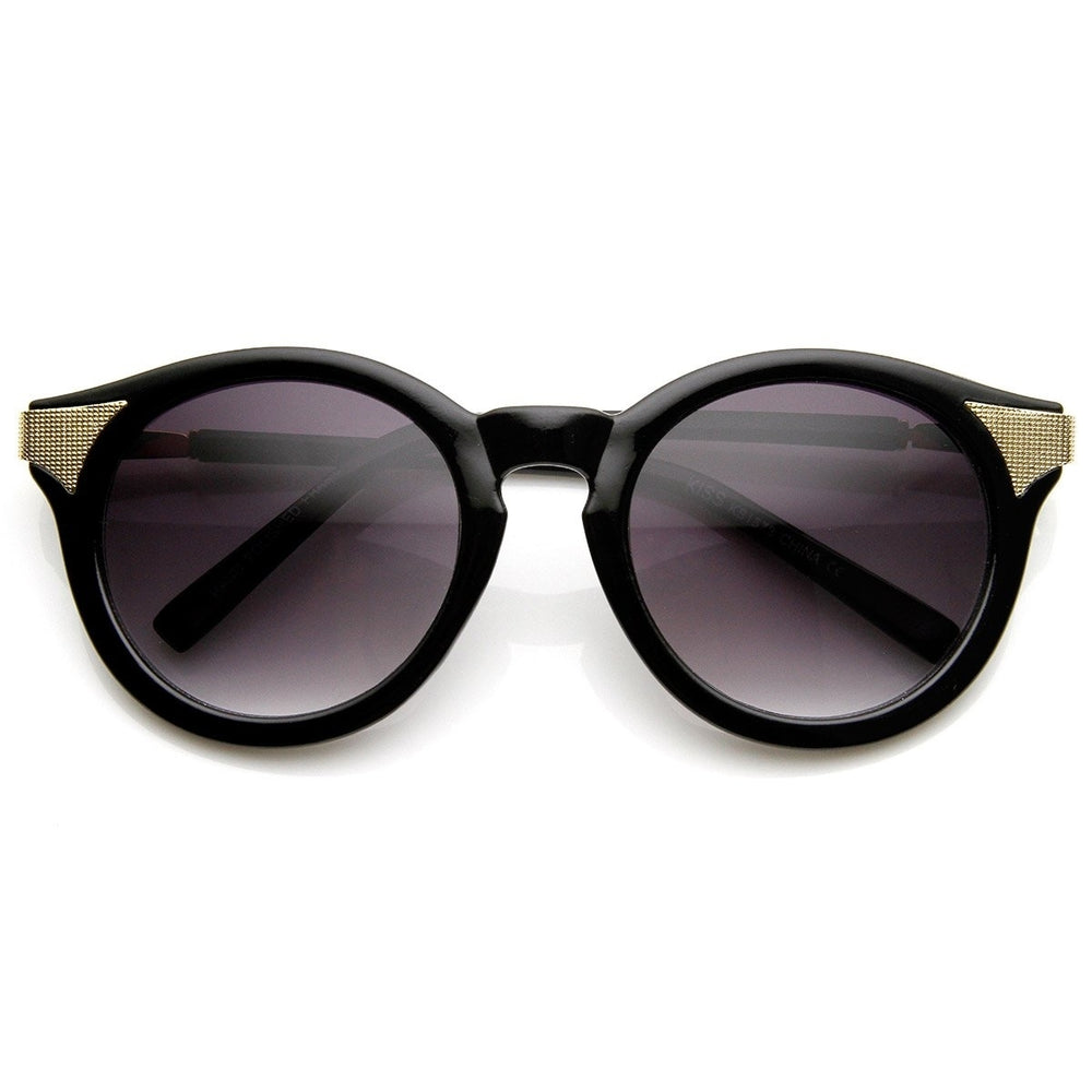Womens Fashion P3 Circle Round Cat Eye Sunglasses Image 2