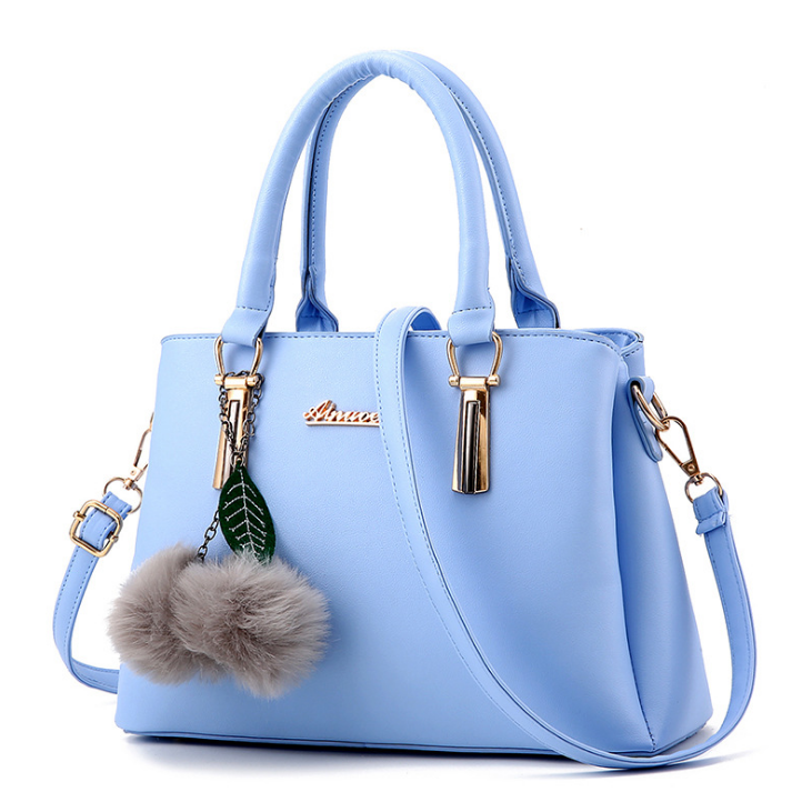 Women PU Leather Handbag Shoulder Bag Womens Tote Bags Image 4