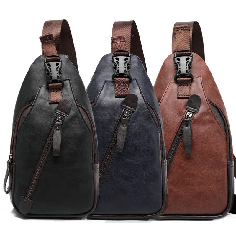 Men Bag Fashion Casual Chest Bag Crossbody Bags For Men Shoulder Bags Image 1