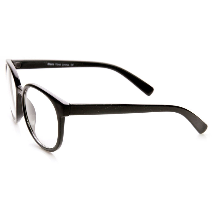 Retro Fashion Oversized P3 1980s Style Frame Clear Lens Glasses Image 3