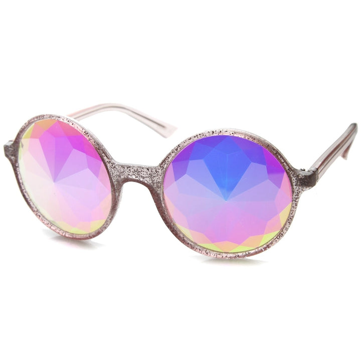 ValleyCity x zeroUV Limited Edition 51mm Round Prism Sunglasses for Women Image 1