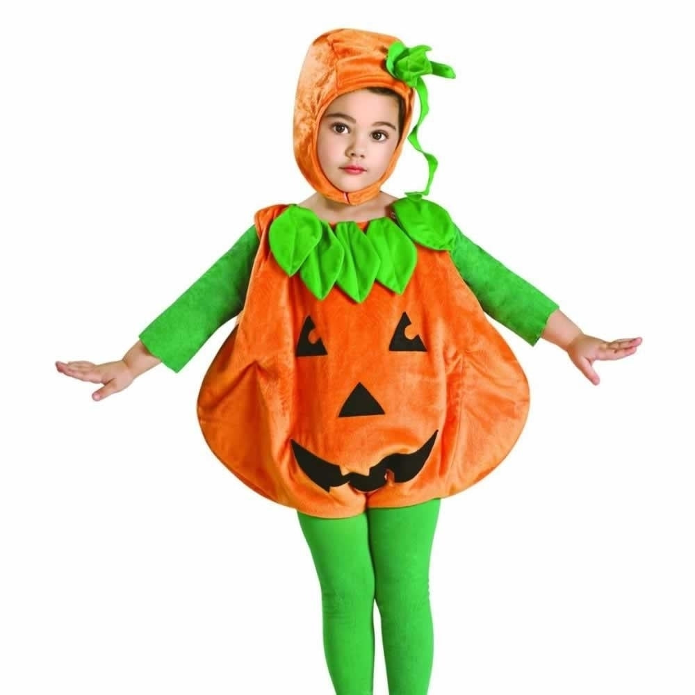 Rubies Pumpkid Pumpkin Costume Romper Outfit Baby 6-12 MO Size 885719 Image 2