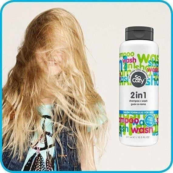 SoCozy Cinch 2 in 1 Shampoo + Body Wash Guav-o-rama 10.5 Fluid Ounce Image 1