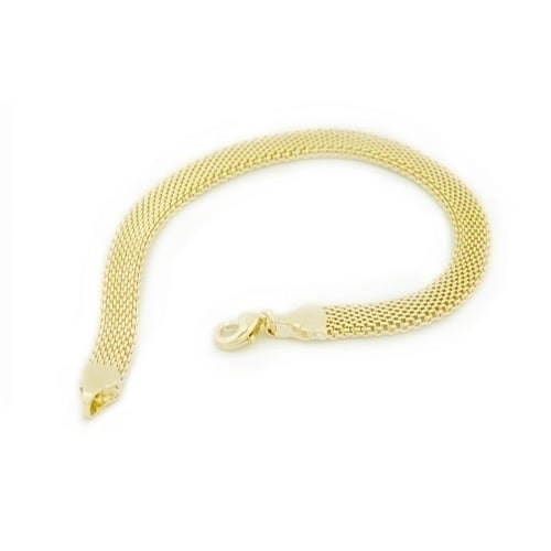 Stunning 14k Gold Filled Flat Fancy Bracelet Image 1