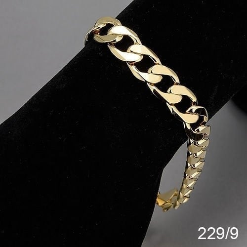 14k Gold Filled Cuban Bracelet Image 1