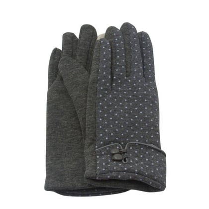 Womens Touchscreen-Compatible Fleece Gloves Image 1