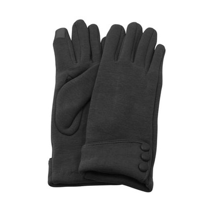 Womens Touchscreen-Compatible Fleece Gloves Image 4