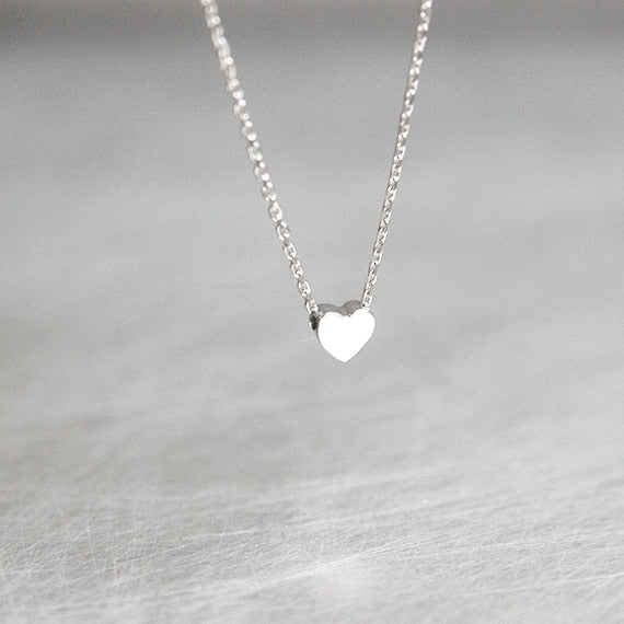 Tiny Heart Necklace Image 3