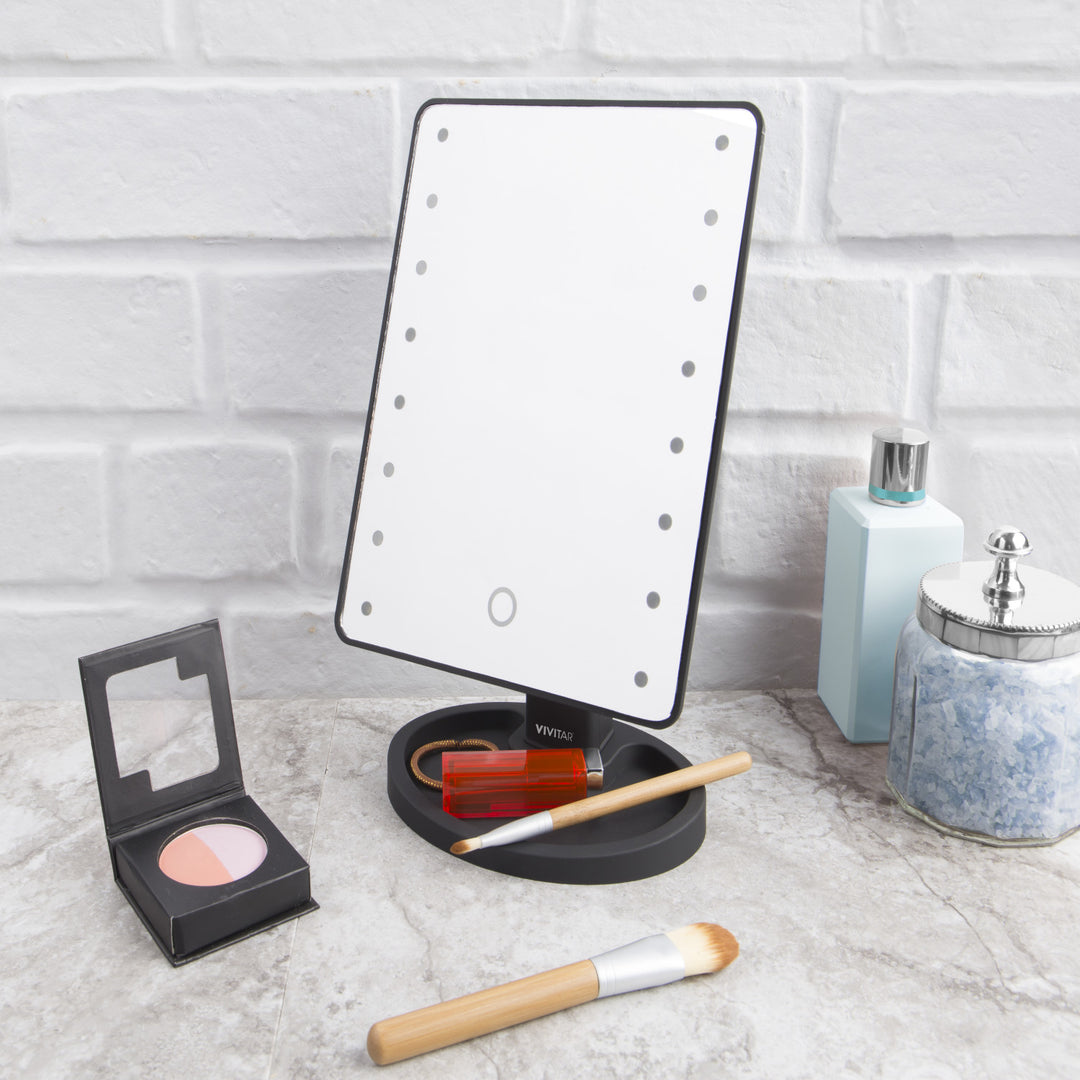 Vivitar LED Lighted Steam Resistant Vanity Mirror Image 3