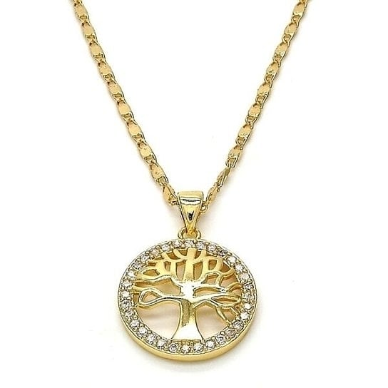 14k Gold Filled Tree Of Life PENDANT NECKLACE WITH Image 1