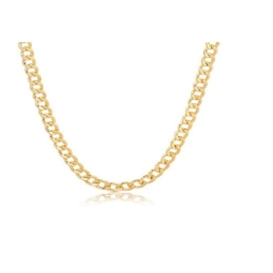 14k Gold Filled Layer Cuban Link Chain Image 1