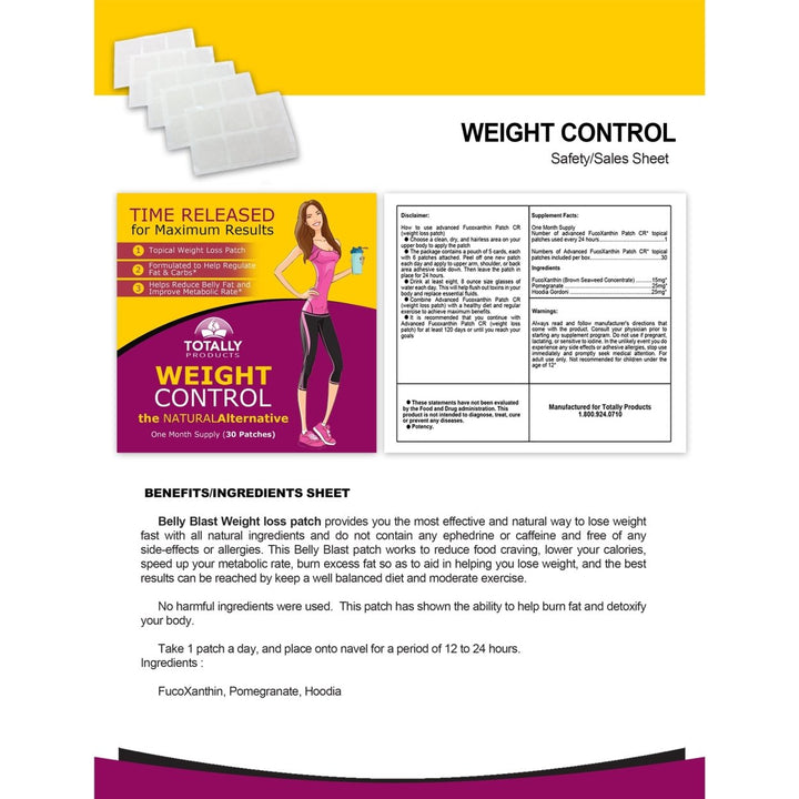 Weight Control Topical Weight Loss Patch Image 3