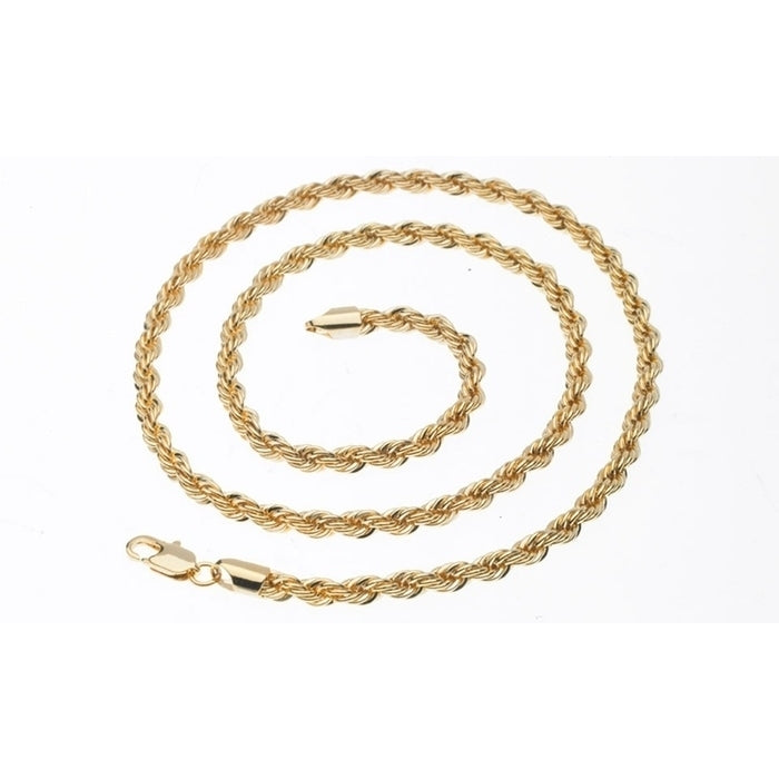 14K Gold Filled Rope Necklace 20" Image 1