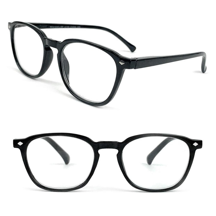 Reading Glasses Fashion Men and Women Readers Spring Hinge Glasses for Reading Image 1