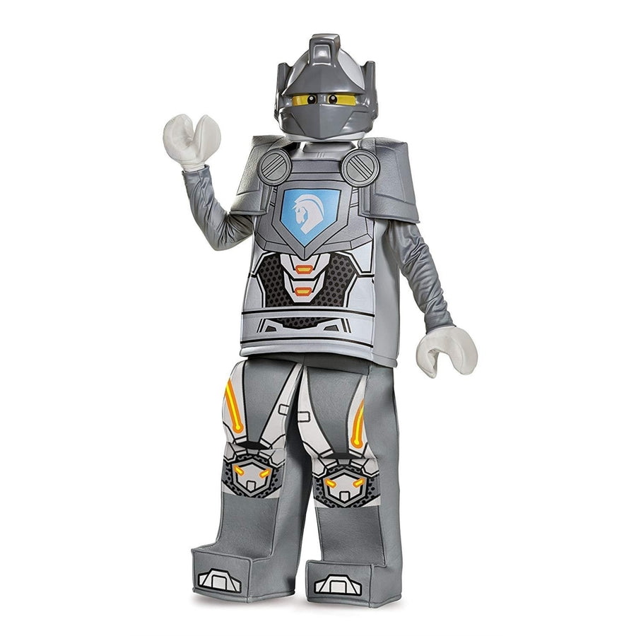 Lego Nexo Knights Lance Prestige Costume Size S Boys Detachable Mask Pants Image 1