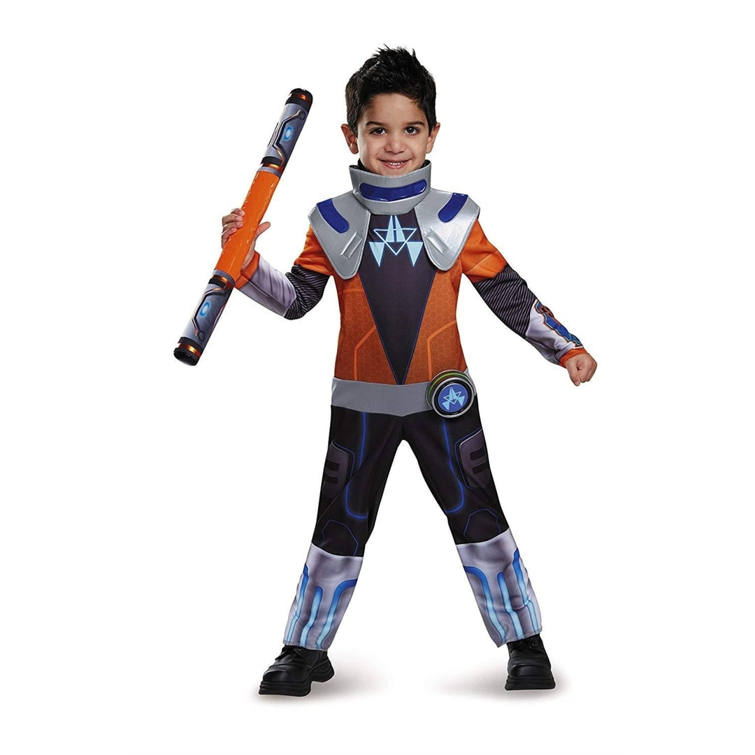 Disguise Tomorrowland Miles Chrome Costume 2T Toddler Detachable Collar Image 1