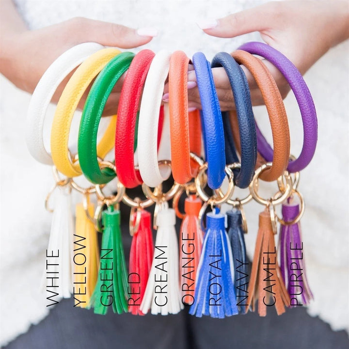 Key Ring Tassel Bracelets Image 1