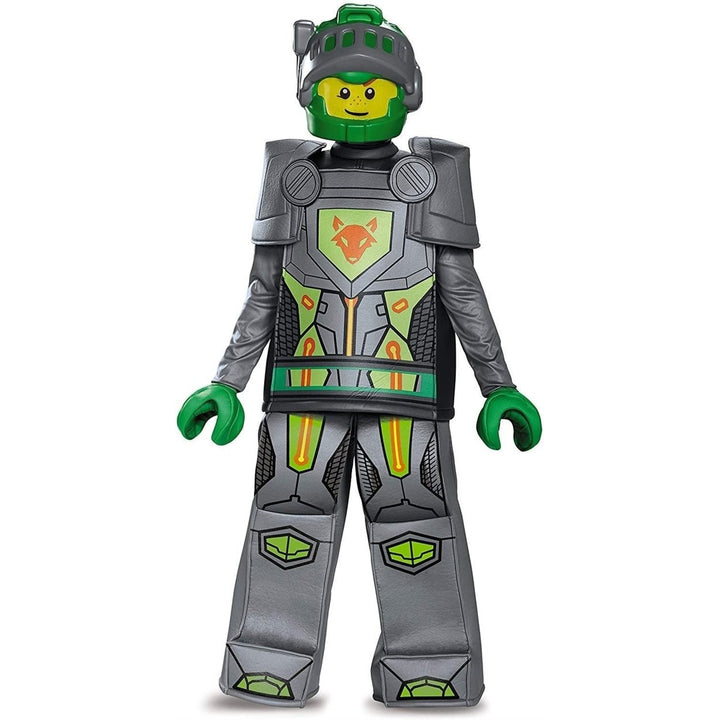 Lego Aaron Nexo Knights Deluxe Costume Size S 4-6 Boys Disguise Outfit Image 2