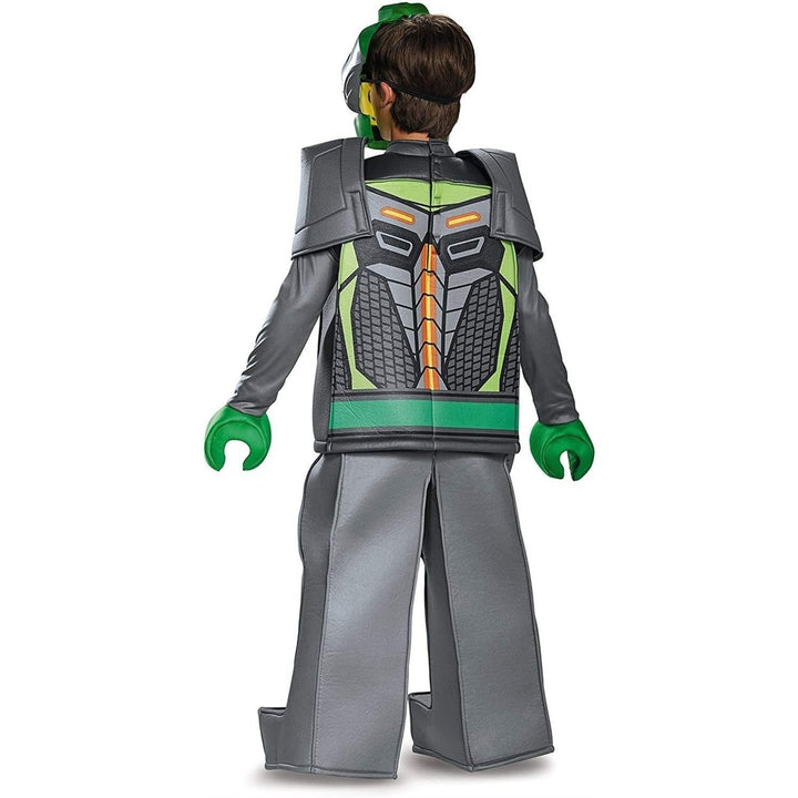 Lego Aaron Nexo Knights Deluxe Costume Size S 4-6 Boys Disguise Outfit Image 3