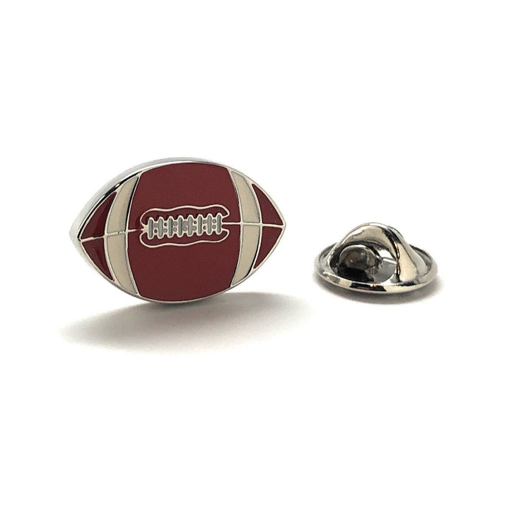 Enamel Pin Football Lapel Pin 3 Different Styles to Choose From Tie Tack Football Player Grid Iron Pro Image 1