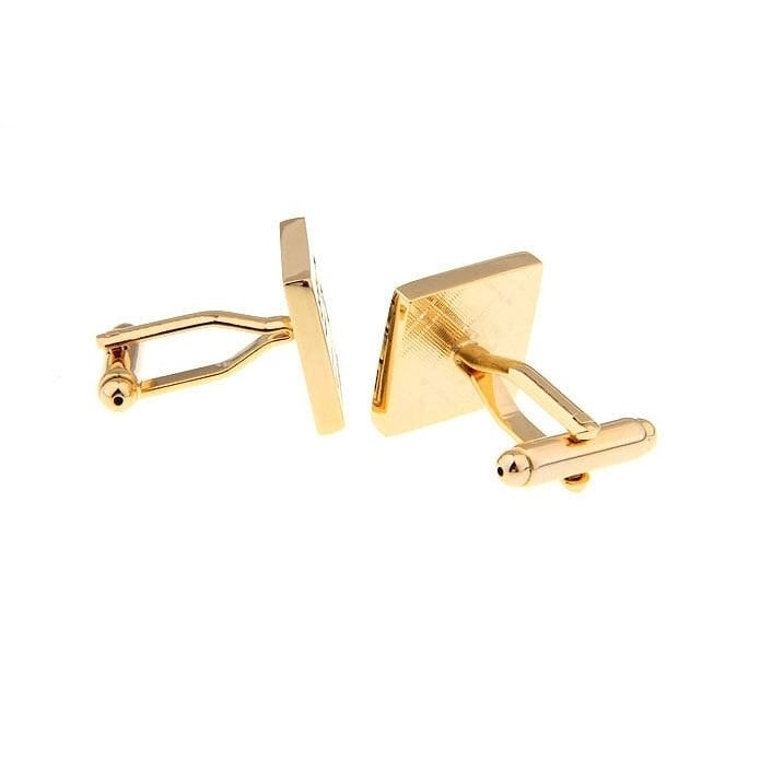 Buy Low Sell High Gold Cufflinks Stock Broker Banker Stock Sheet High Low Financial Cuff Links Image 3