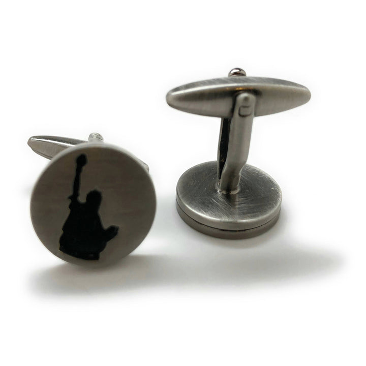 York City Cufflinks Celebrating NY Empire State Building Statue of Liberty NYC Pride Cuff Links Image 3