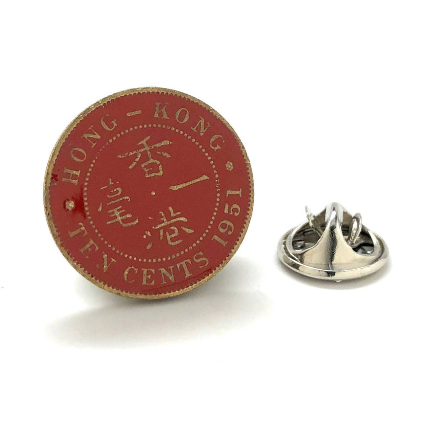 Birth Year Enamel Pin Hand Painted Hong Kong Enamel Coin Lapel Pin Tie Tack Travel Souvenir Coins Keepsakes Cool Fun Image 1