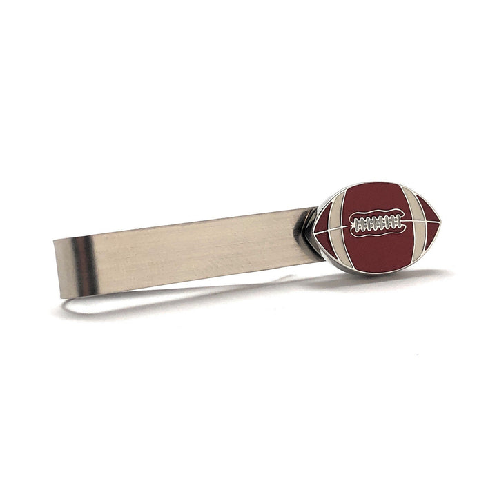 Football Tie Bar Themed Executive Tie Clip Sports Quarterback Retro Jewelry Fathers Day Cool Guy Gifts Cool Image 1