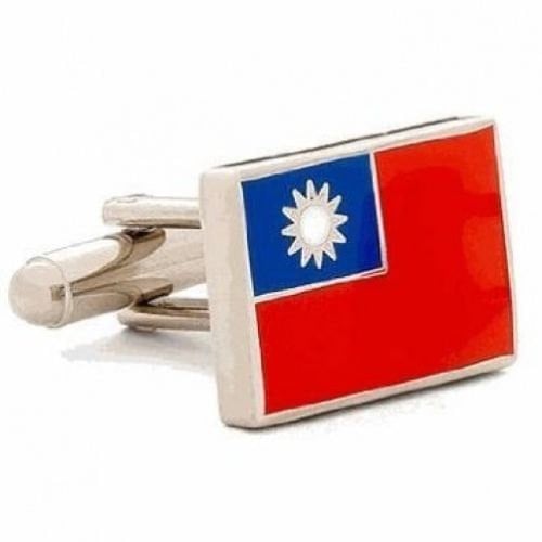 Taiwan Flag Cufflinks Cuff Links Image 1