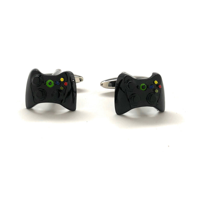 Cufflinks Video Game Controller Black Edition Video Gamer Cuff Links Fun Nerdy Cool Unique Comes with Gift Box Image 1