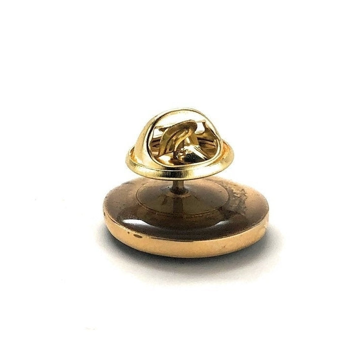 Enamel Pin Masonic Symbol Lapel Pin Freemason Collector Gold Tone Black Enamel Round Compass and Square Tie Tack Comes Image 4
