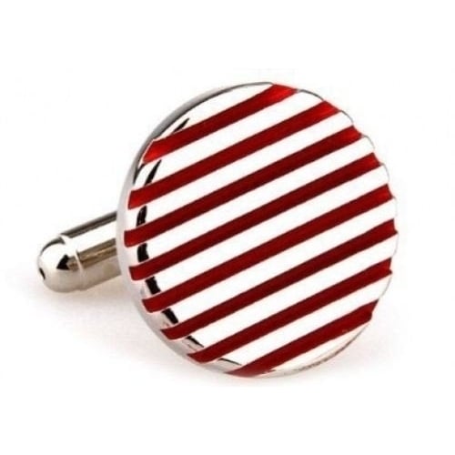 Mississippi Red Stripes Cufflinks Cuff Links Image 1