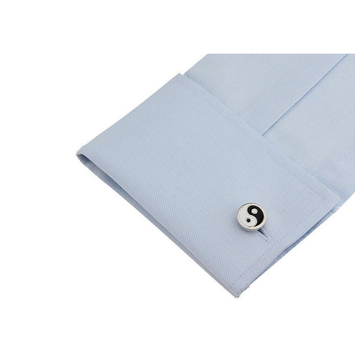 Eastern Thought Religion and Zen Yin Yang Cufflinks Cuff Links Image 4