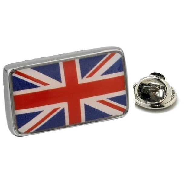 UK Enamel Pin Great Britain Flag Lapel Pin Tie Tack Collector Pin UK Union Jack Flag Authentic Flag UK Pride Image 1