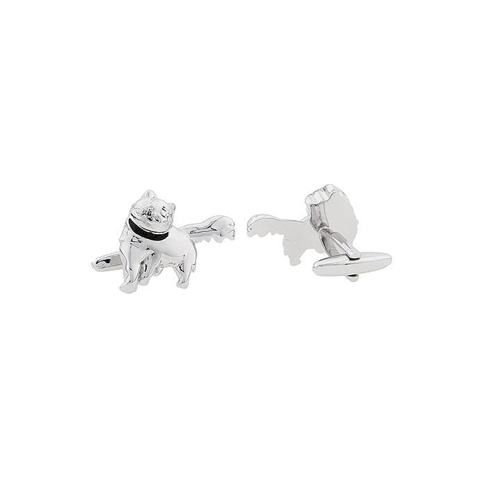 Dexter the Cat Cufflinks Lucky Cats Bring Stability to Owner and Very Good Fortune Cuffs Links Comes with Gift Box Image 2