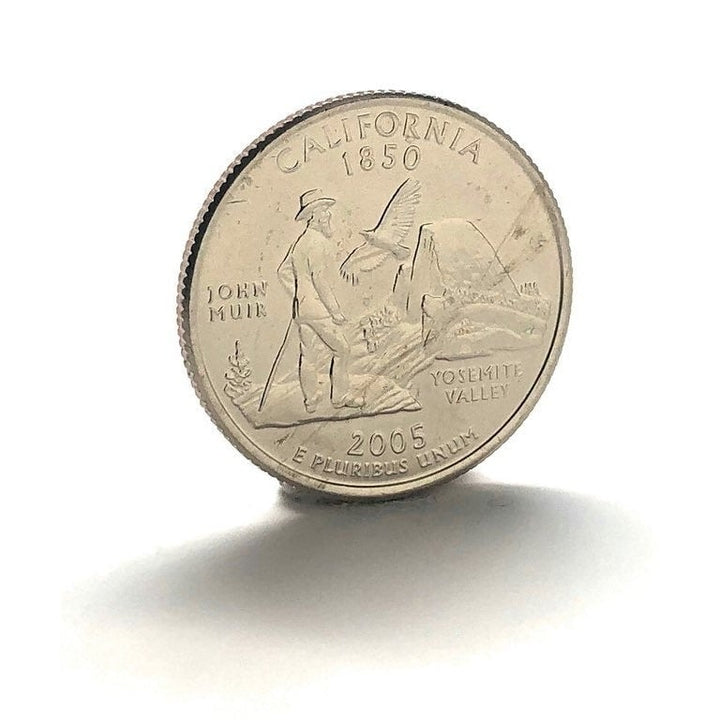 California State Quarter Lapel Pin Enamel Coin Tie Tack Enamel Pin Travel Souvenir Coins Keepsakes Cool Fun Comes with Image 2