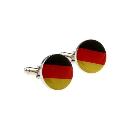 Germany Flag Cufflinks German Cuff Links Image 2