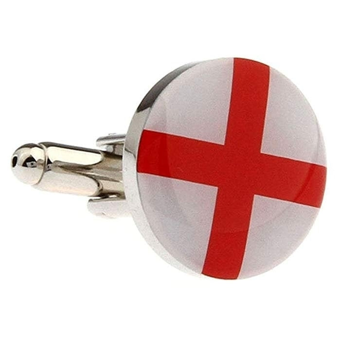 England Flag Cufflinks St George English Cross Cuff Links Image 1