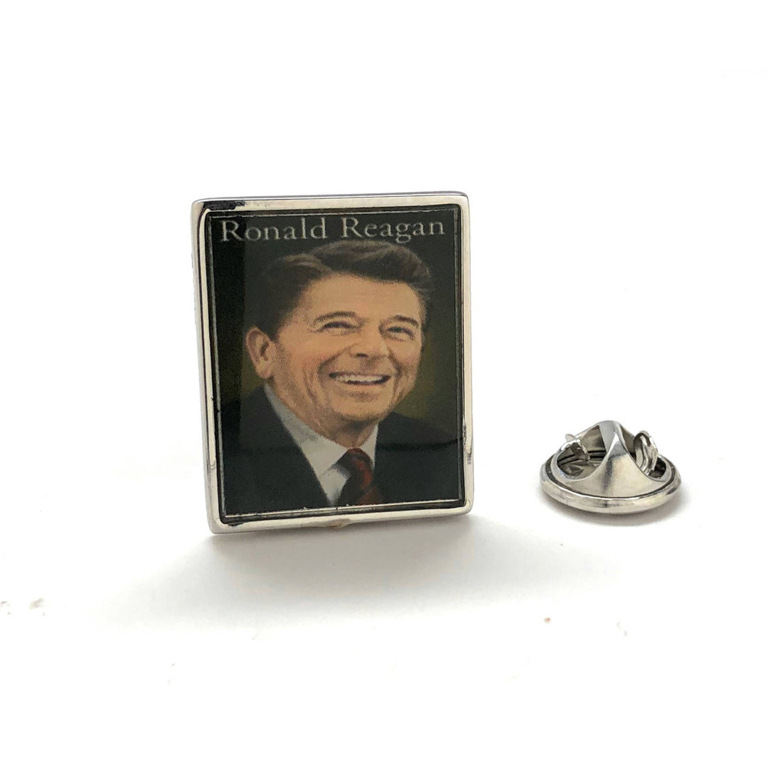 Enamel Pin President Of the United States Lapel Pin Republican Party 40th Tie Tack Collector Pin Governor of California Image 1