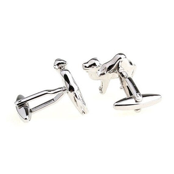 Ruler of the Desert Single Hump Camel Cufflinks Cuff Links Image 3