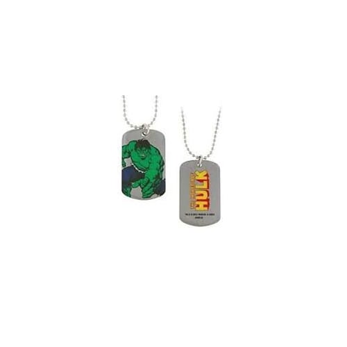 Dog Tag Marvel Comics The Incredible Hulk Angry Dog Tag Necklacevintage jewelry Image 1