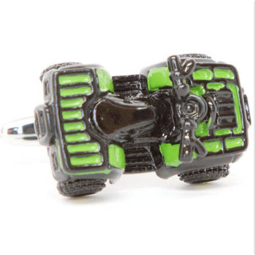 3D Highly detailed off-road Four Wheeler Cufflinks Vehicle Cool Fun Unique Cuff Links Comes with Gift Box Image 2