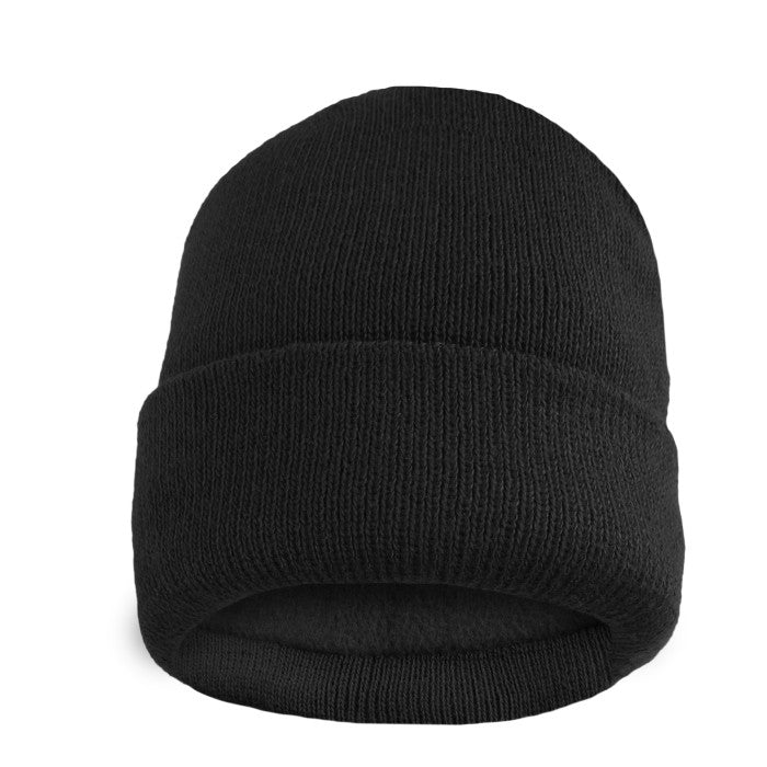 Fleece Lined Fold Over Thermal Winter Hat Image 3